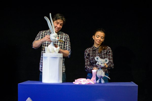 Спектакль "A Mouse and the pink ribbon или Мышка и розовая лента" Спектакль "A Mouse and the pink ribbon или Мышка и розовая лента"