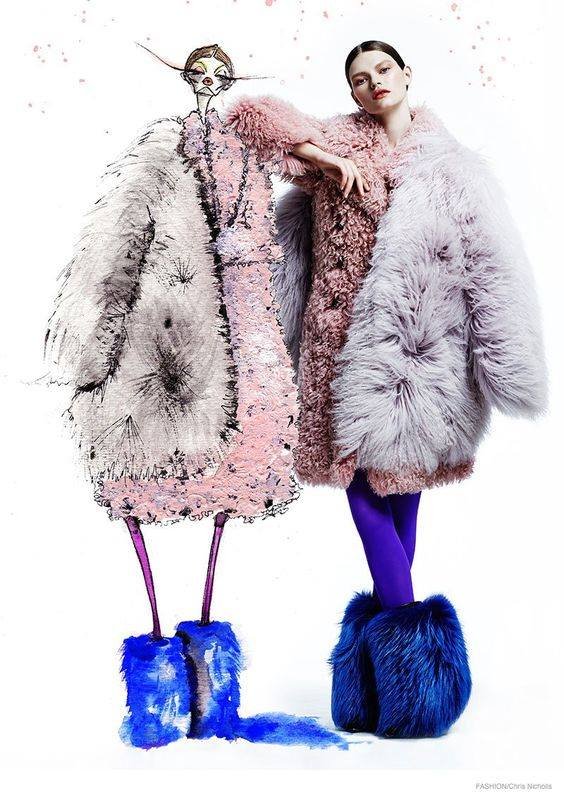 Fashion ілюстрація Fashion ілюстрація