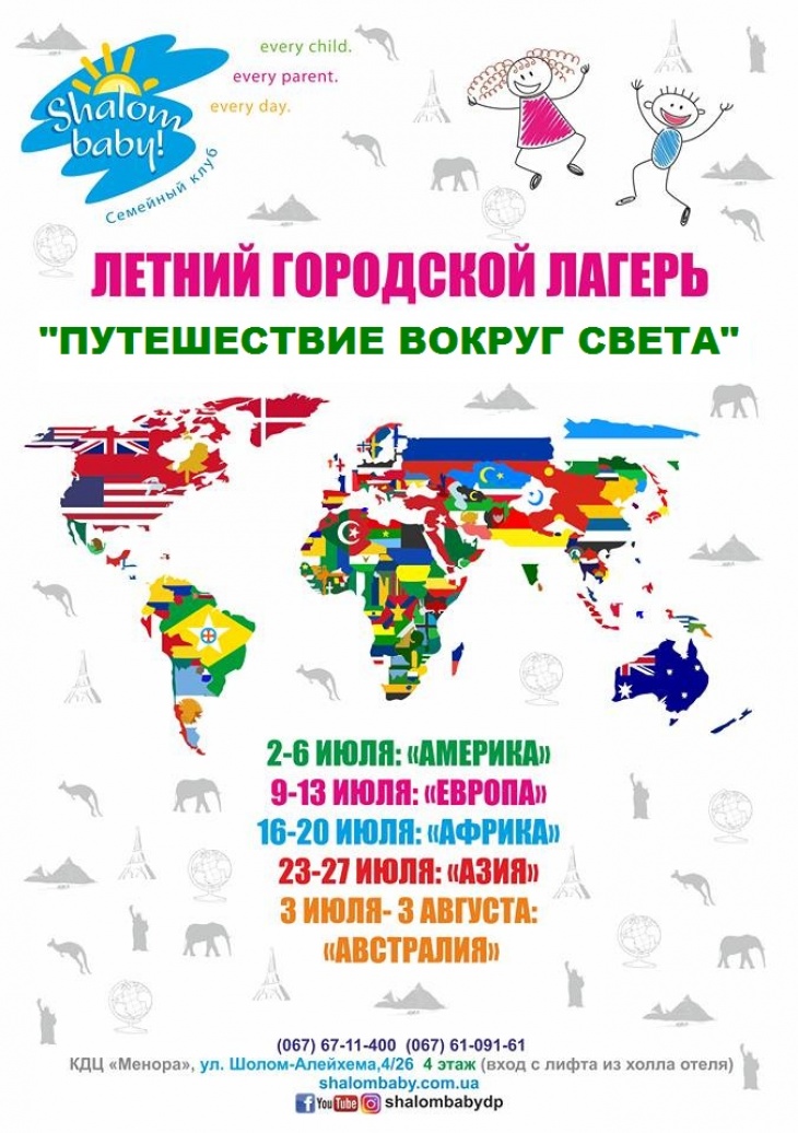 Городской летний лагерь: «Путешествие вокруг света» Городской летний лагерь: «Путешествие вокруг света»