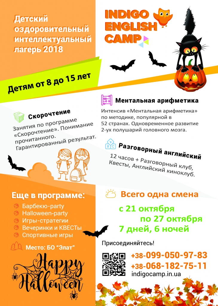 Indigo English Camp - Осень Indigo English Camp - Осень