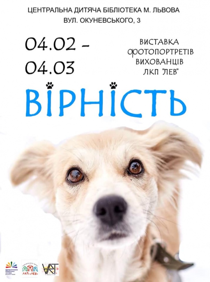 Виставка фотопортретів собак Виставка фотопортретів собак