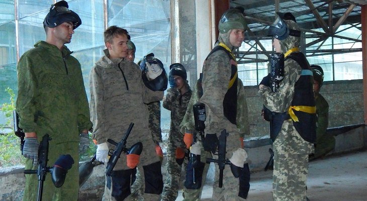 Пейнтбол для новичков. Открытая игра на 7 миссий Пейнтбол для новичков. Открытая игра на 7 миссий
